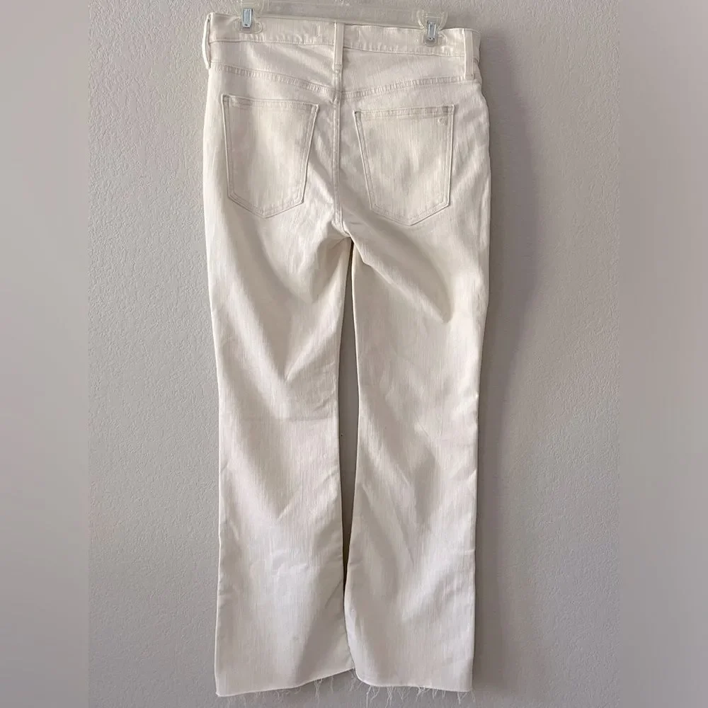 Madewell Petite Kick Out Full Length Jeans Size 28P in Vintage Canvas